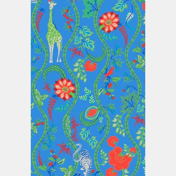GRETCHEN SCOTT JUNGLE SYMPHONY BOYFRIEND SHIRT BRIGHTS MULTI PRINT NWT SIZE S